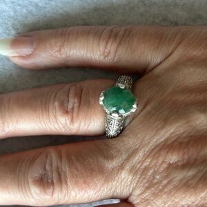 Judith Ripka Green Goddess Ring